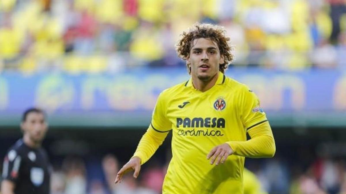 Jorge Pascual, delantero del Villarreal.