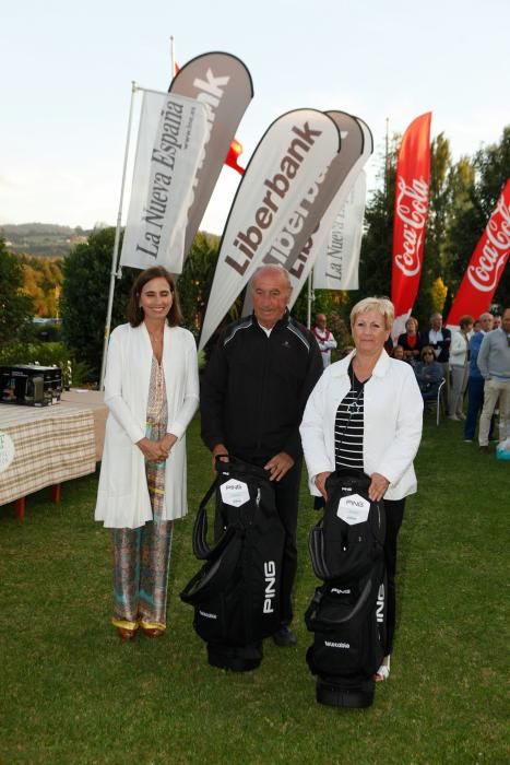 Entrega de premios del torneo de golf LA NUEVA ESPAÑA trofeo Liberbank