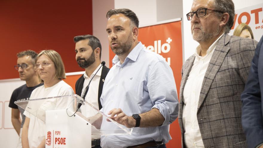 El PSPV de Castellón lamenta que los buenos datos económicos no basten para su reelección