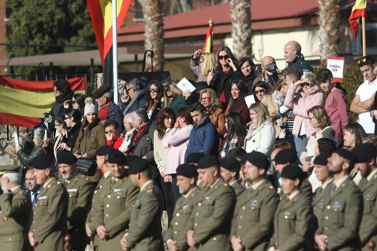 Parada militar de la Brigada Guzmán el Bueno X en Cerro Muriano