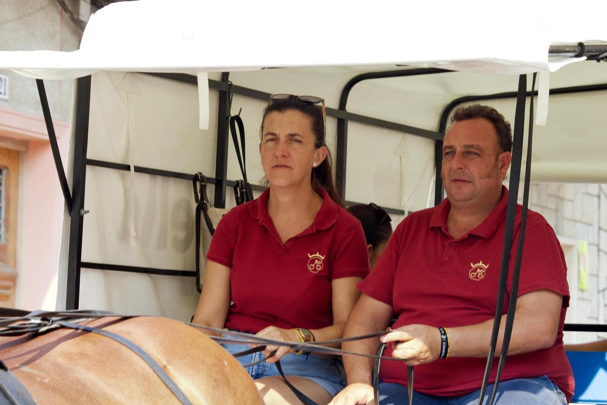 La Fireta de Sant Jaume de El Campello, en imágenes: carros y caballos vuelven a bajar hasta el mar