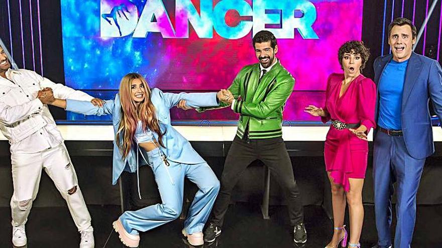 Asesores y presentadores de ‘The Dancer’.   | // RTVE