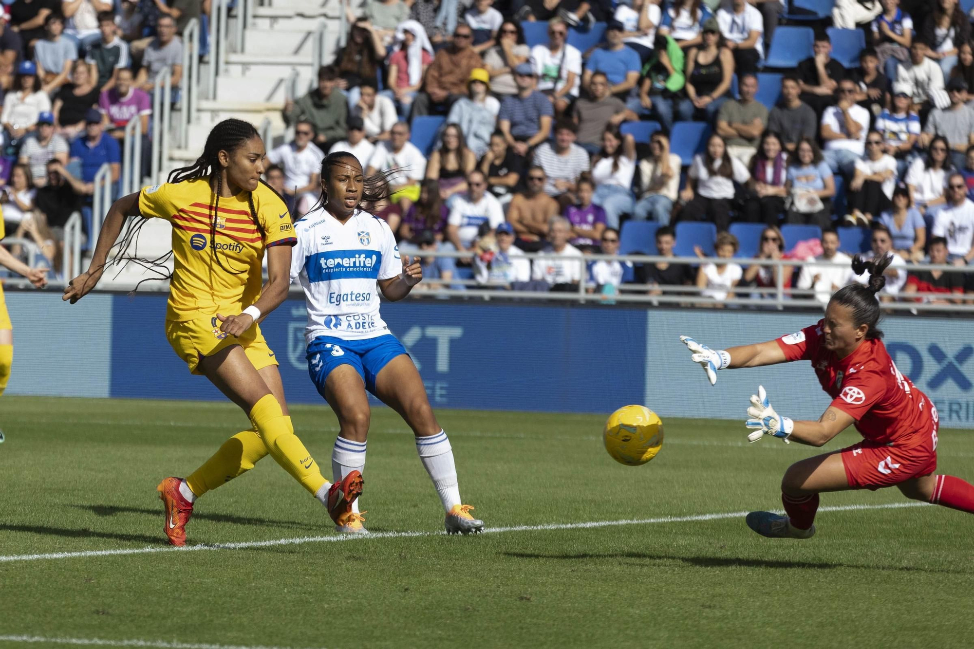 Revive el UD Costa Adeje Tenerife - FC Barcelona en imágenes