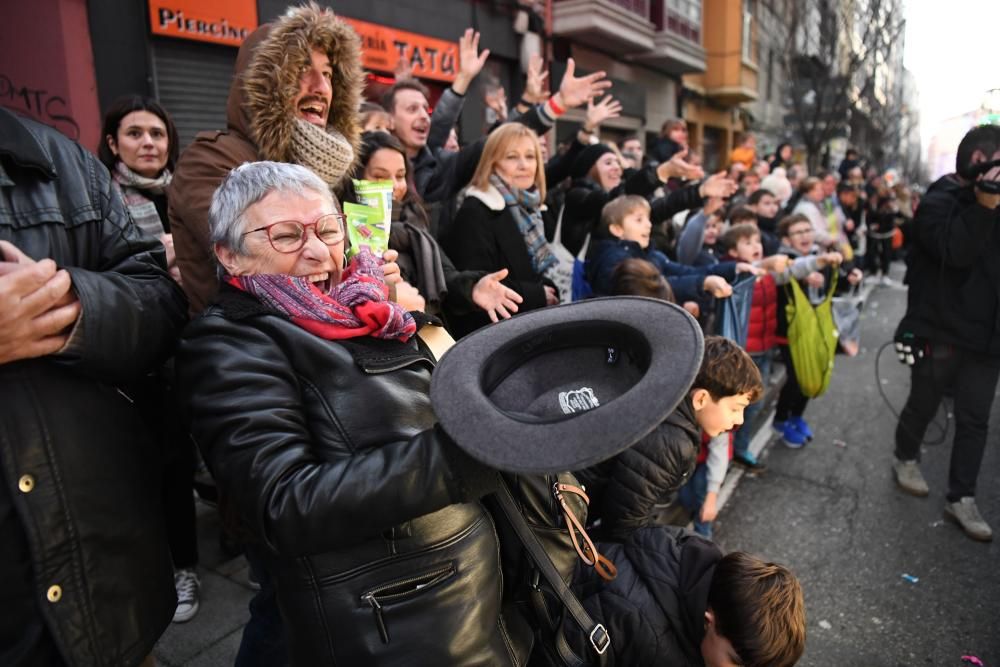 Cabalgata de los Reyes Magos en A Coruña en 2020