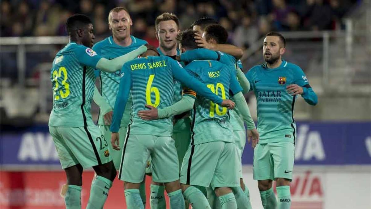 El Barcelona ganó en Eibar