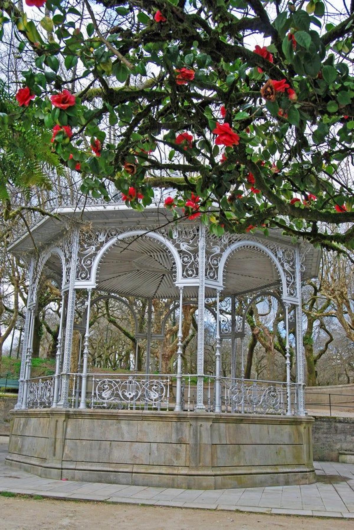 Alameda en Santiago de Compostela.