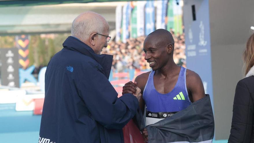 Sabastian Sawe, el segundo recordman mundial 'forjado' en el Maratón de Valencia