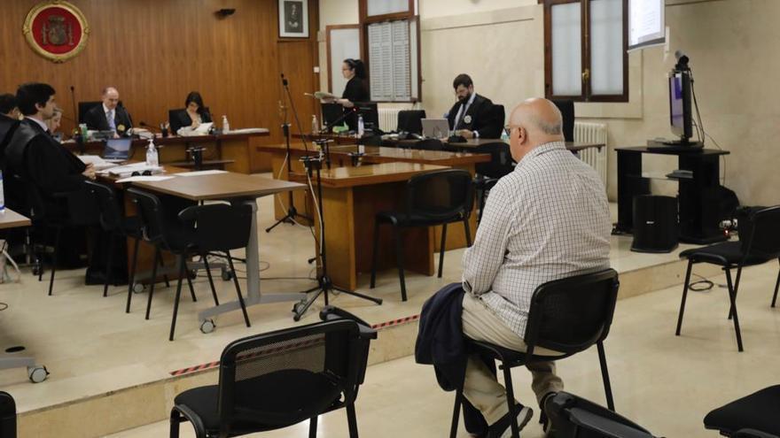Josep Ramon Balanzat durante el juicio