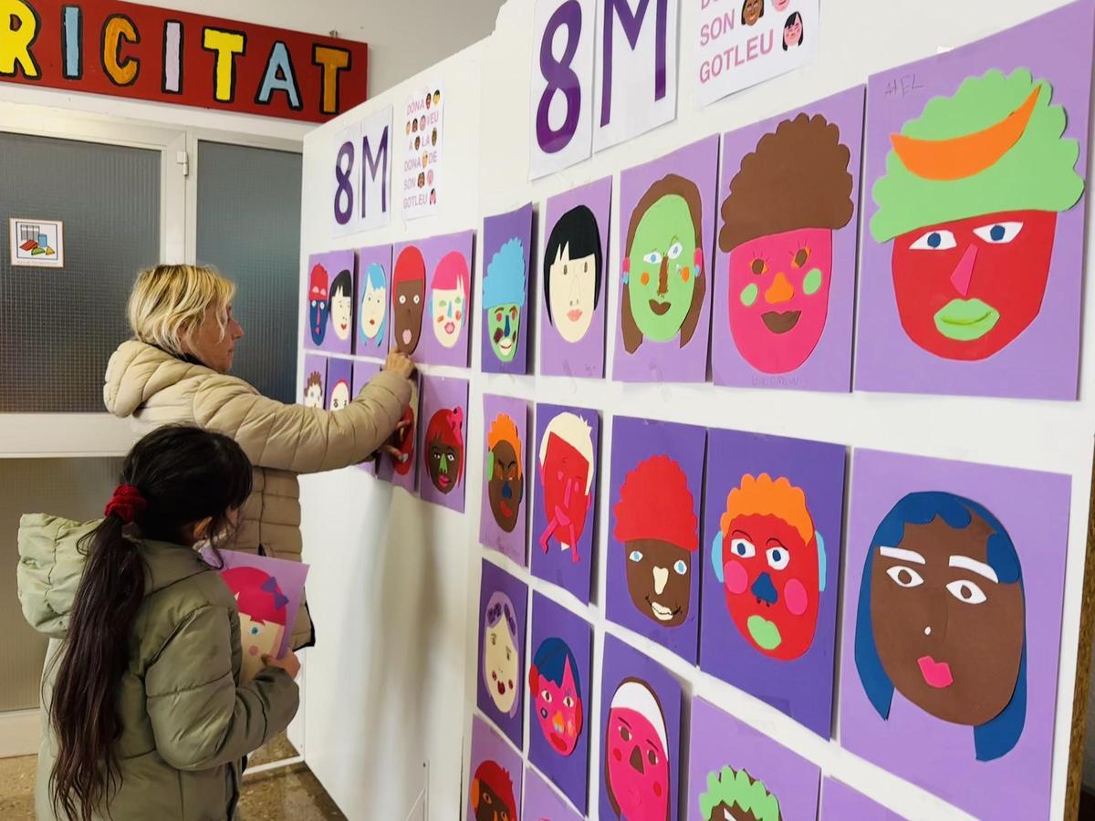 El barrio de Son Gotleu reivindica la diversidad de sus mujeres a través del arte