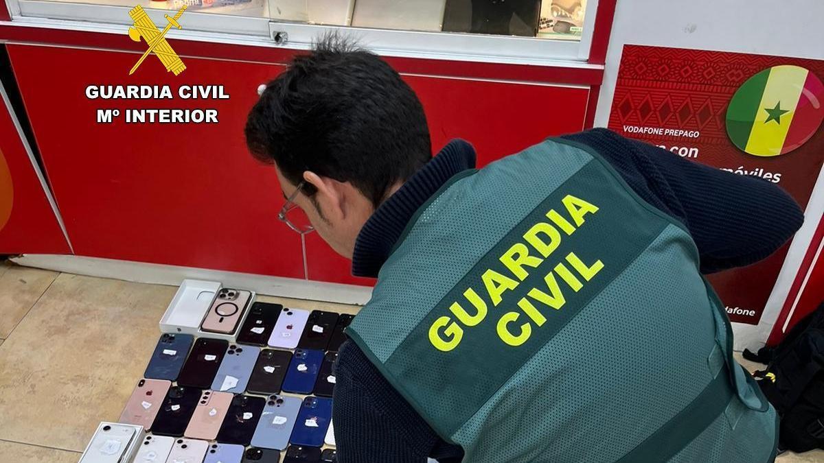 Agente durante la operación