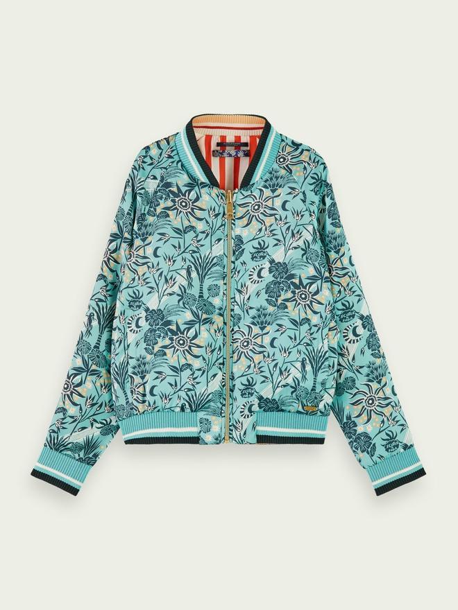 Cazadora reversible estampada, de Scotch &amp; Soda (49,98 euros)