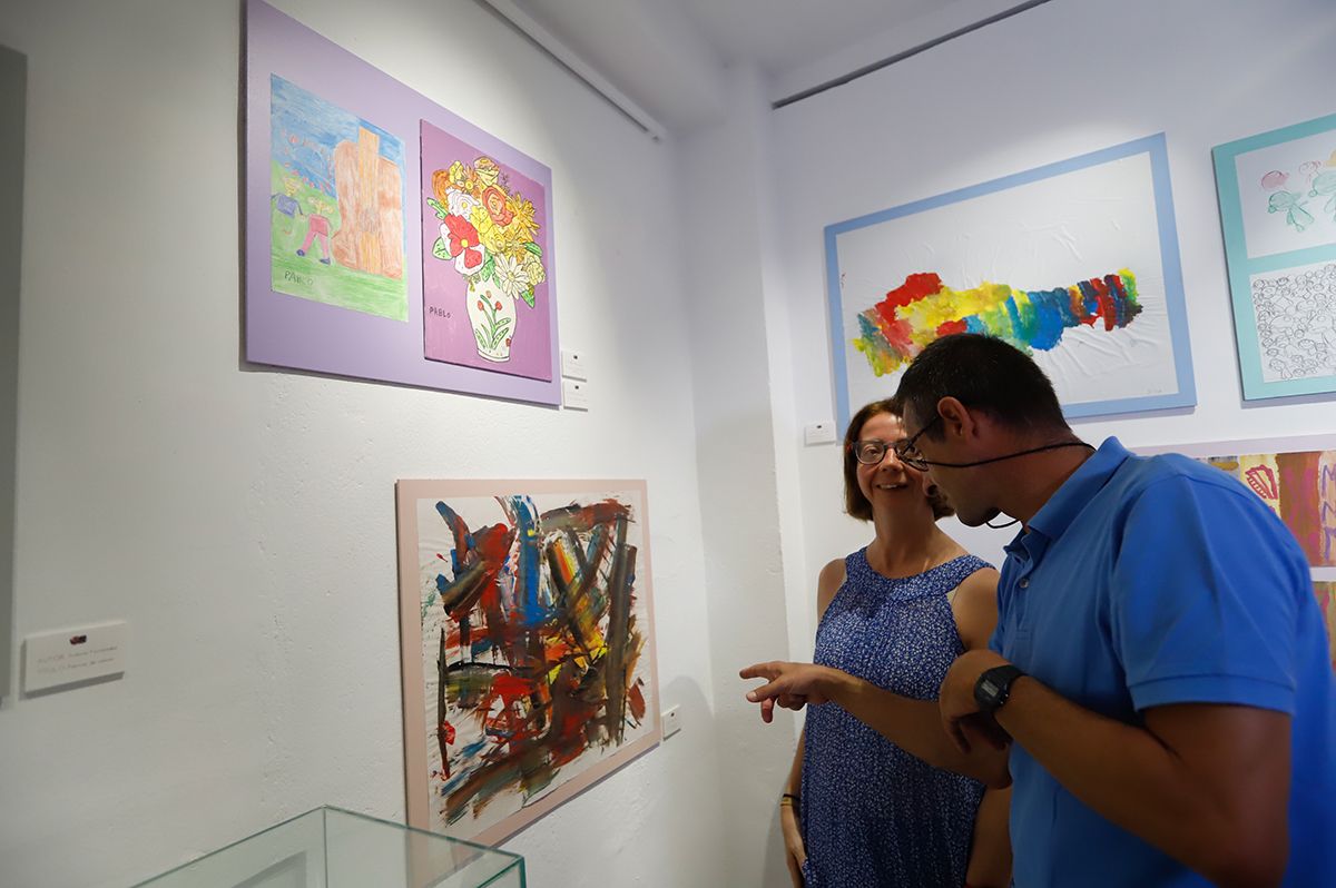 Inauguración de la muestra 'Reflejos' en la Casa Museo Guadamecí  Omeya