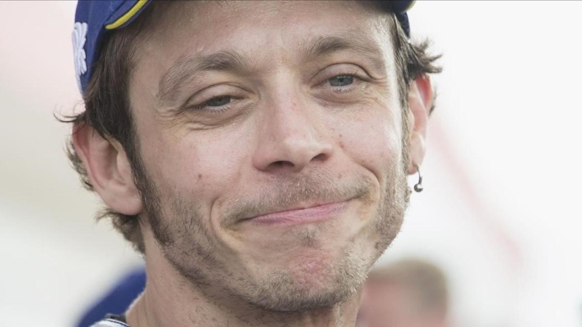 Valentino Rossi, en el último Gran Premio de Valencia.