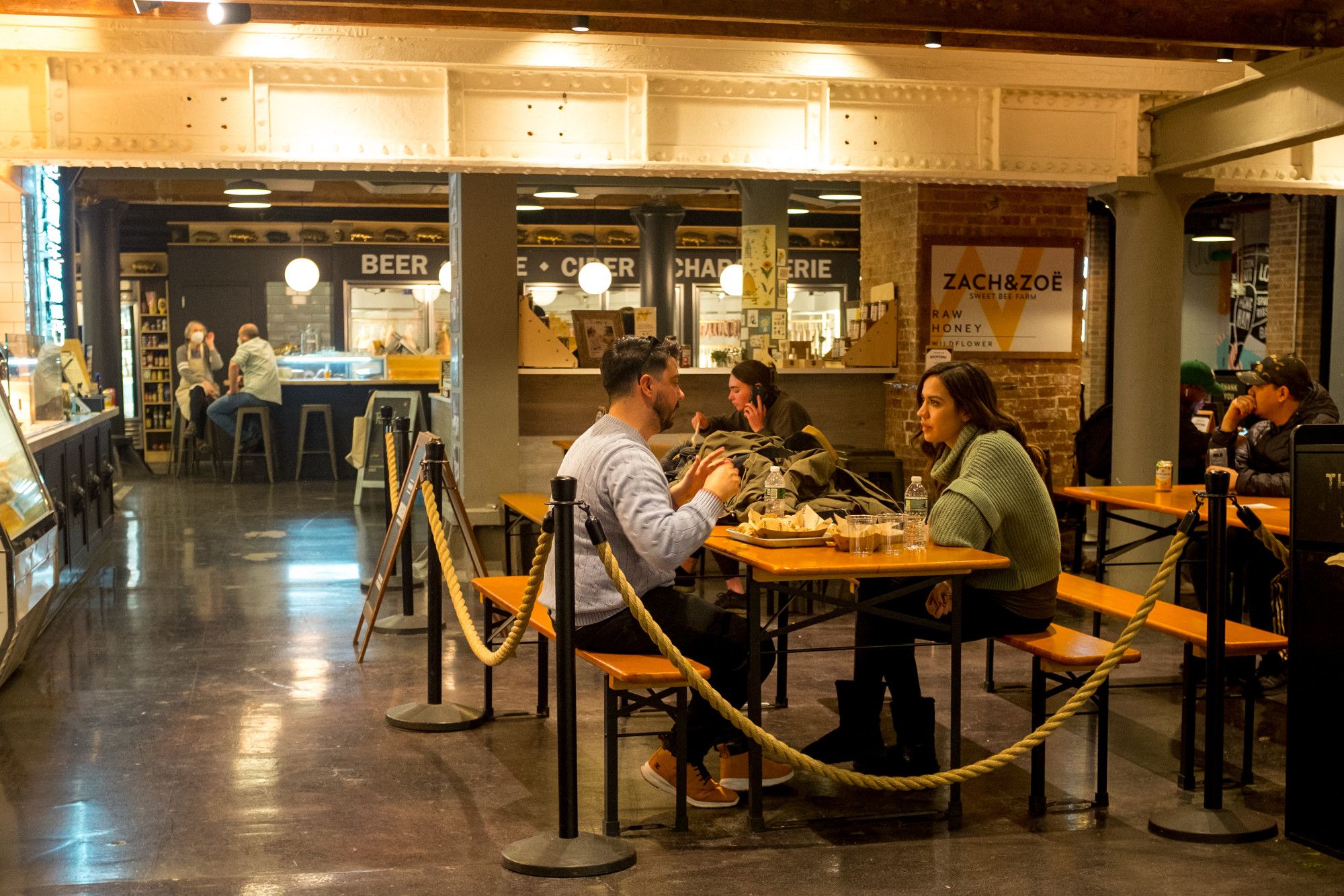 Chelsea Market, en Manhattan, ocupa el interior de la antigua fábrica de galletas Oreo.