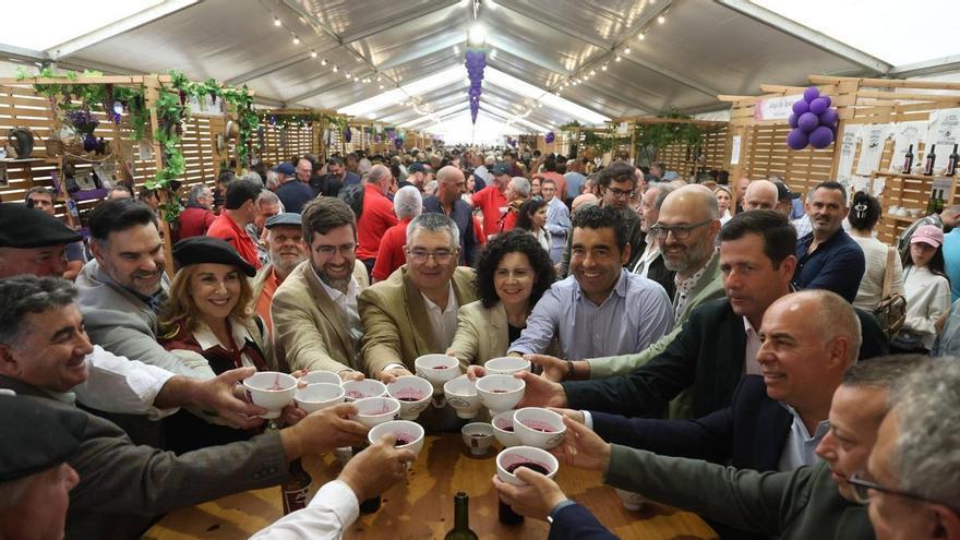 La Festa do Viño Tinto do Salnés congrega a miles de personas en Barrantes