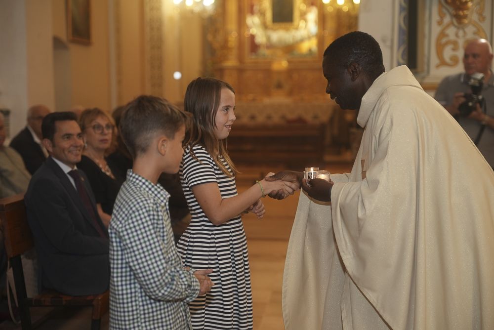 Ceremonia de bienvenida al nuevo párroco de Canet d'En Berenguer