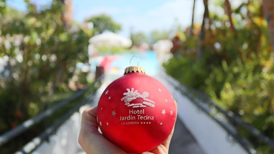 El Hotel Jardín Tecina La Gomera se viste de gala para celebrar las fiestas de Navidad.