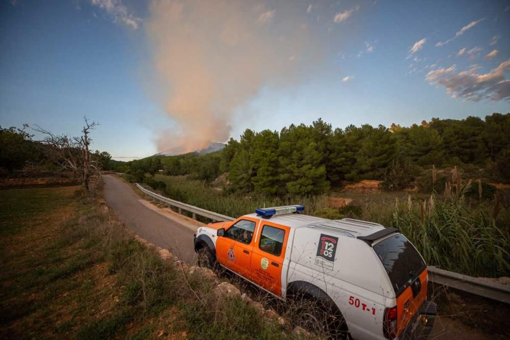 Incendio en Sant Josep