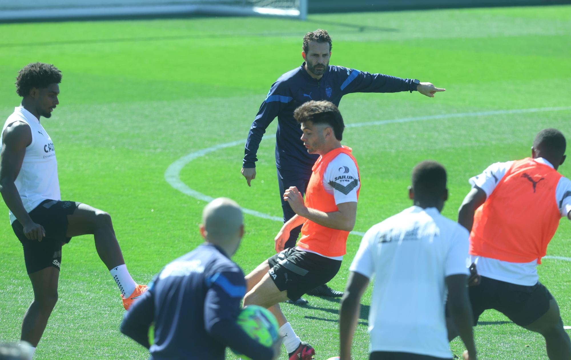 Así ha sido el entrenamiento del Valencia CF