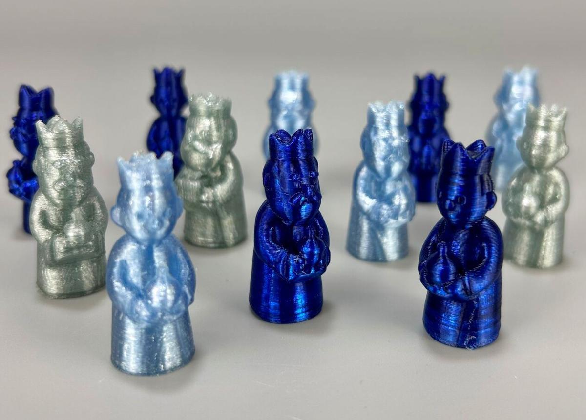 Así son las figuras hechas por las mujeres de la Fundación Astier en Alcalá