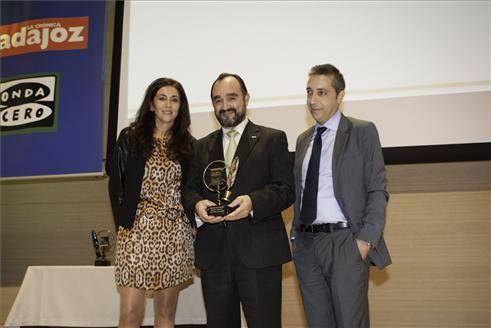 Gala de La Crónica de Badajoz y Onda Cero del Premio Empresario de Badajoz 2012