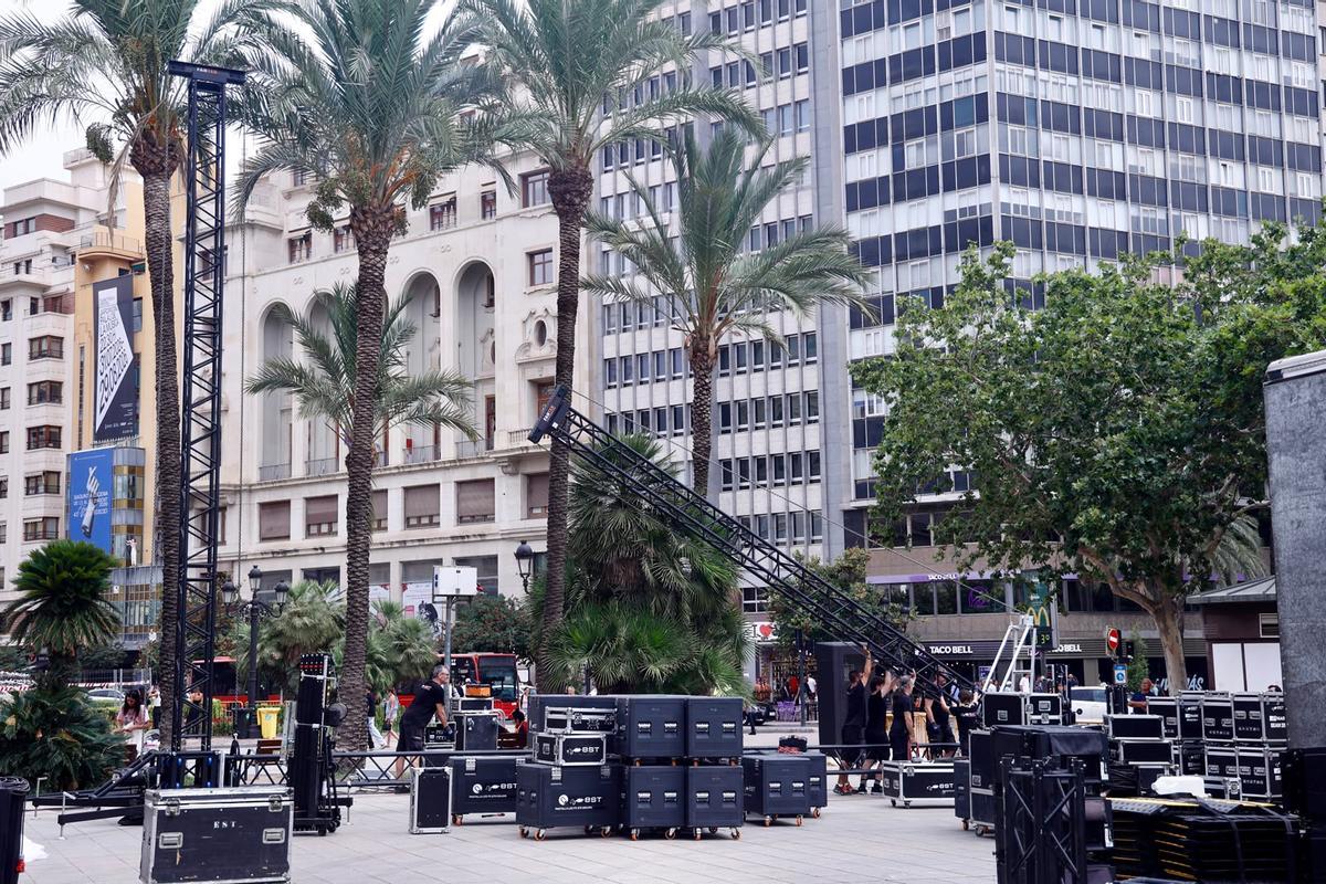 València se prepara para la final del Mundial València se prepara para la final del Mundial