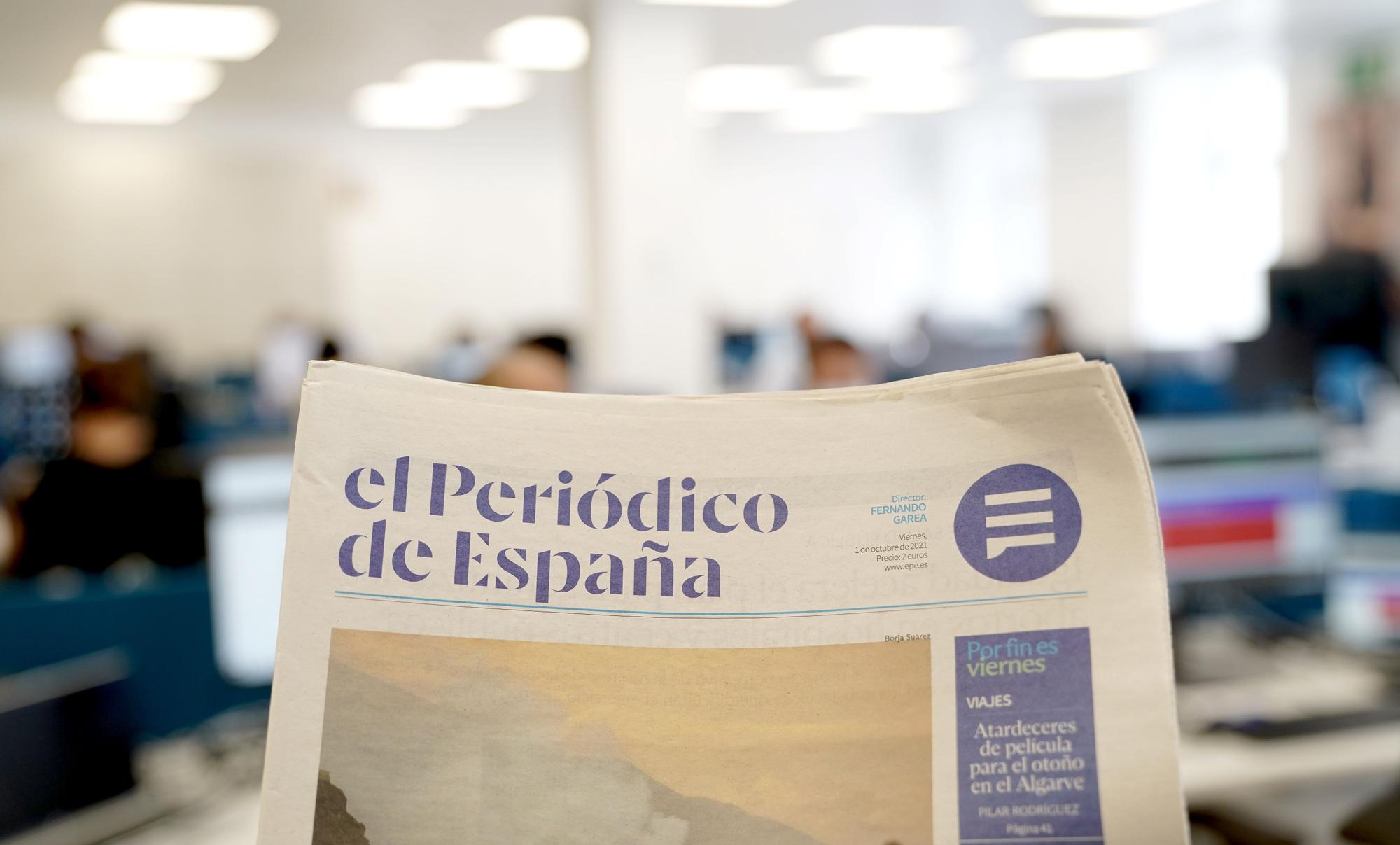 Ejemplar EL PERIÓDICO DE ESPAÑA.