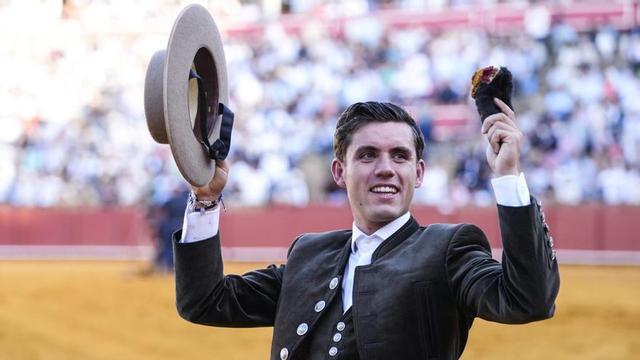 El rejoneador Guillermo Hermoso de Mendoza, tras su actuación del pasado abril en la Maestranza de Sevilla. | JOAQUÍN CORCHERO/EUROPA PRESS