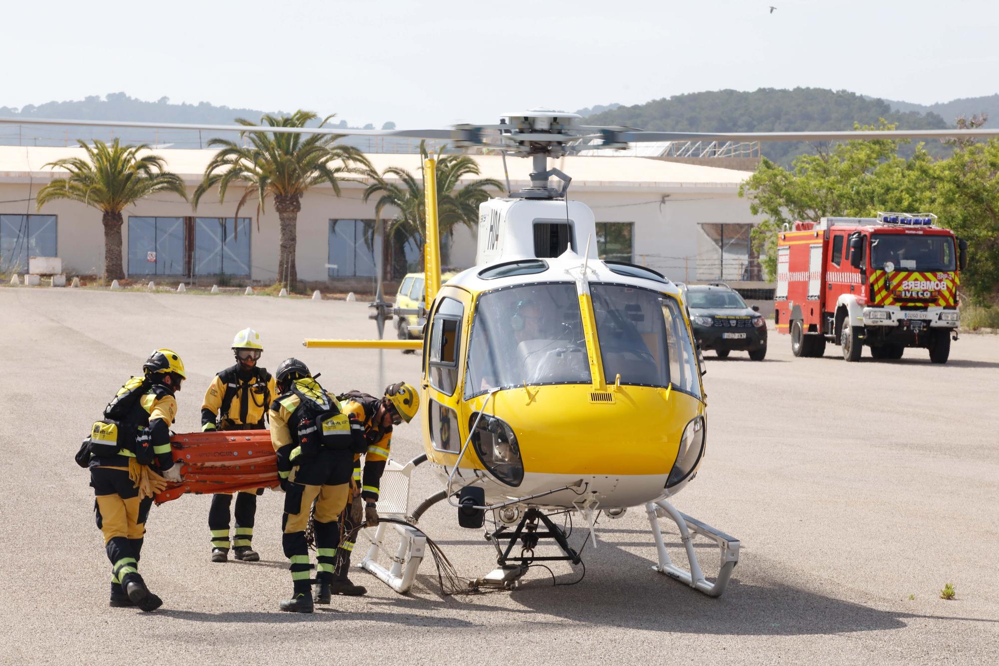 Estos son los dispositivos antiincendios para este verano en Ibiza