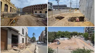 Obras en València: vuelven las zanjas en agosto