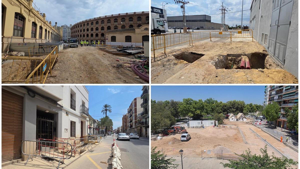 OBRAS EN VALENCIA: Mapa de las obras en Valencia este verano