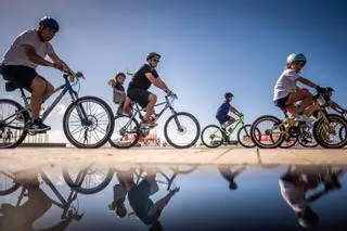 Las 'bicis' toman Santa Cruz de Tenerife