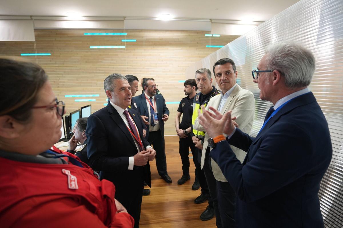 Córdoba. Oficina técnica de coordinación de eventos en semana santa situada en el CRV.