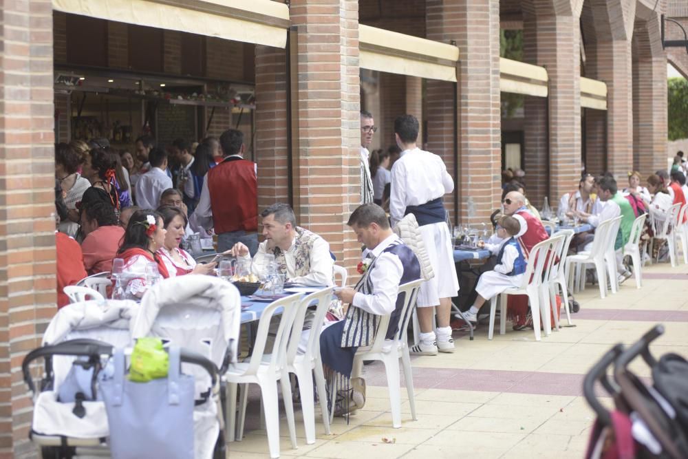 Ambiente en la plaza Mayor en el Bando