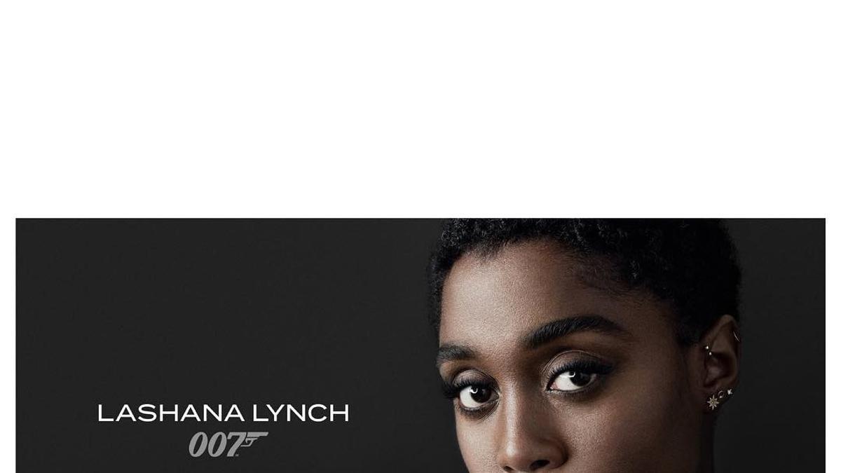 Publicación en Instagram de Lasahana Lynch nueva agente 007 @lasahanalynch