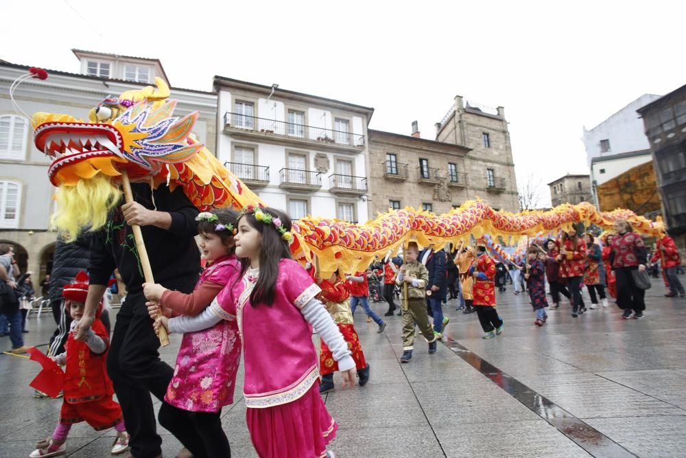 Celebración Año Nuevo chino en Avilés