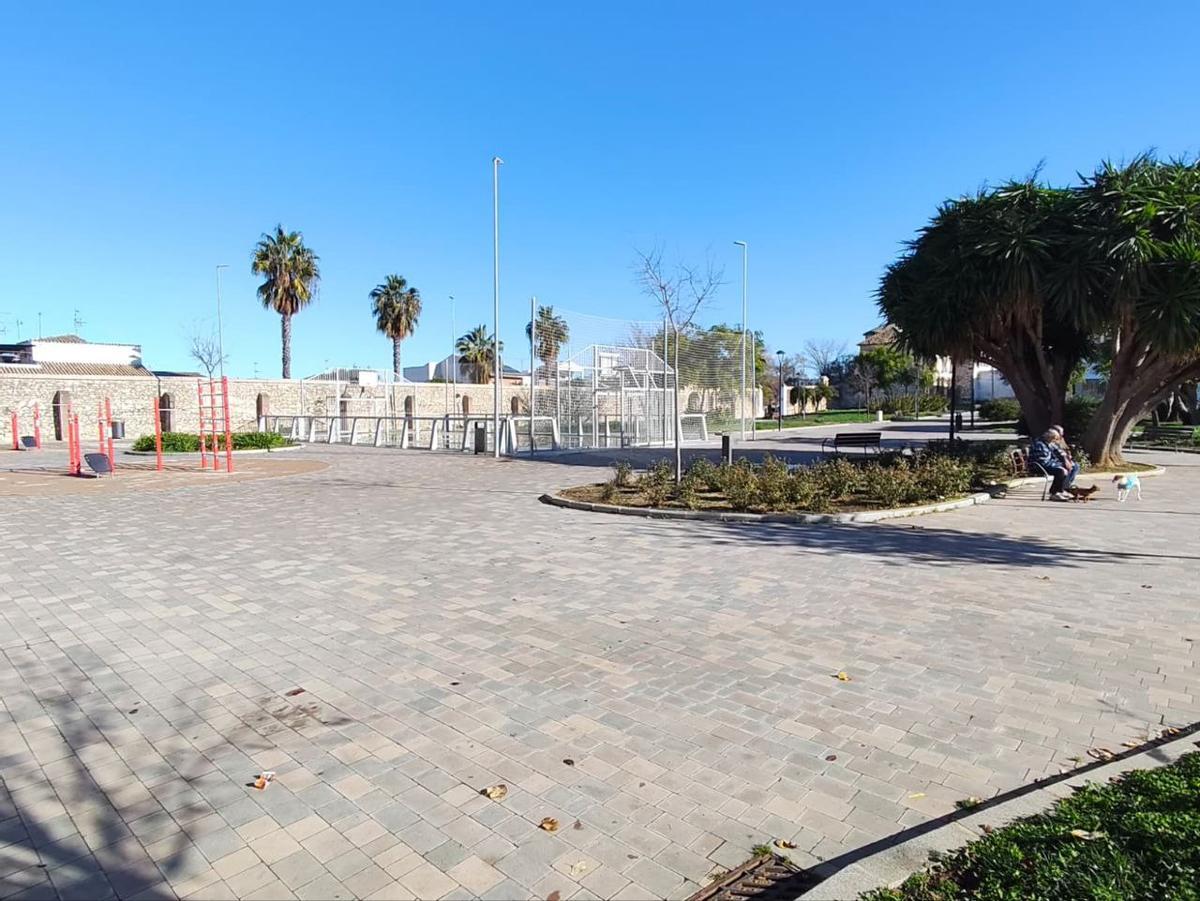 Zona de la Huerta del Carmen, donde se hará el aparcamiento.