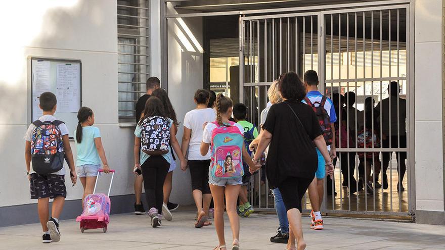 Un centro escolar de Ibiza.