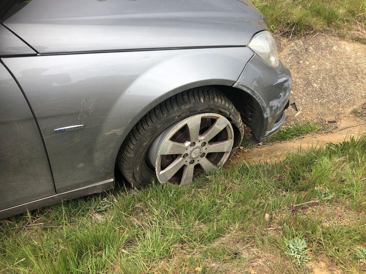 Imágenes del accidente.