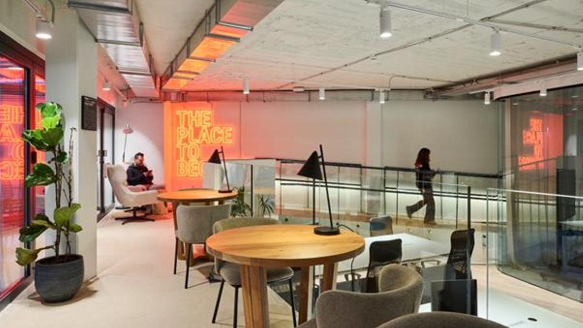 Uno de los espacios de coworking Aticco.