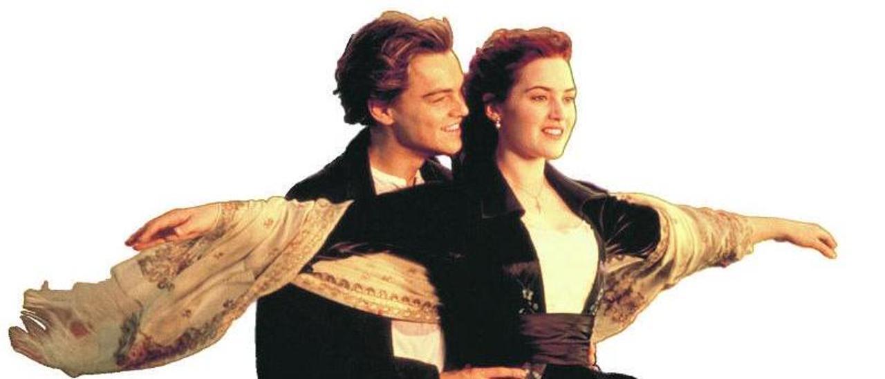 Leonardo DiCaprio y Kate Winslet 
interpretaron a Jack y Rose en ‘Titanic’, 
una de las parejas más míticas 
de la historia del cine