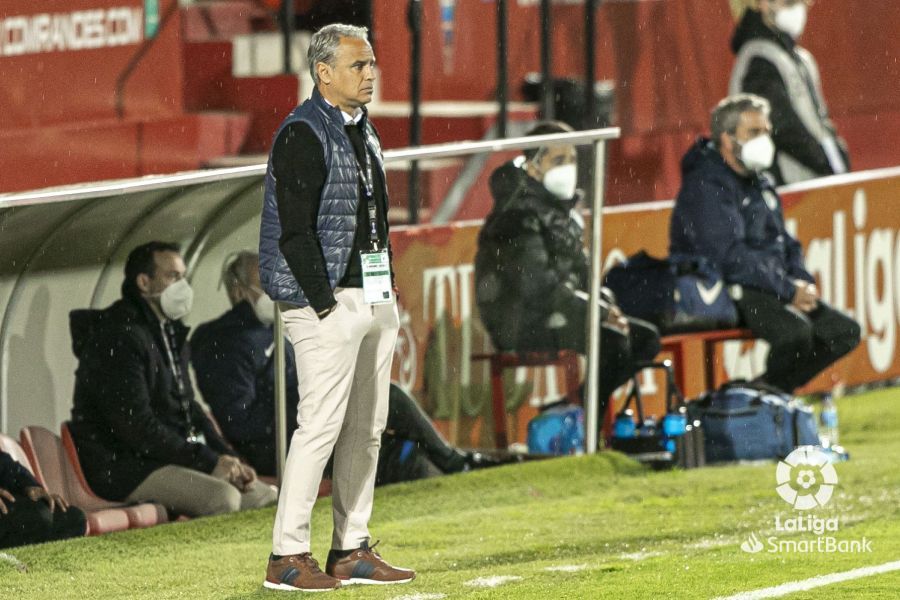 Las imágenes del CD Mirandés - Málaga CF, que cierra la 27ª jornada de LaLiga SmartBank