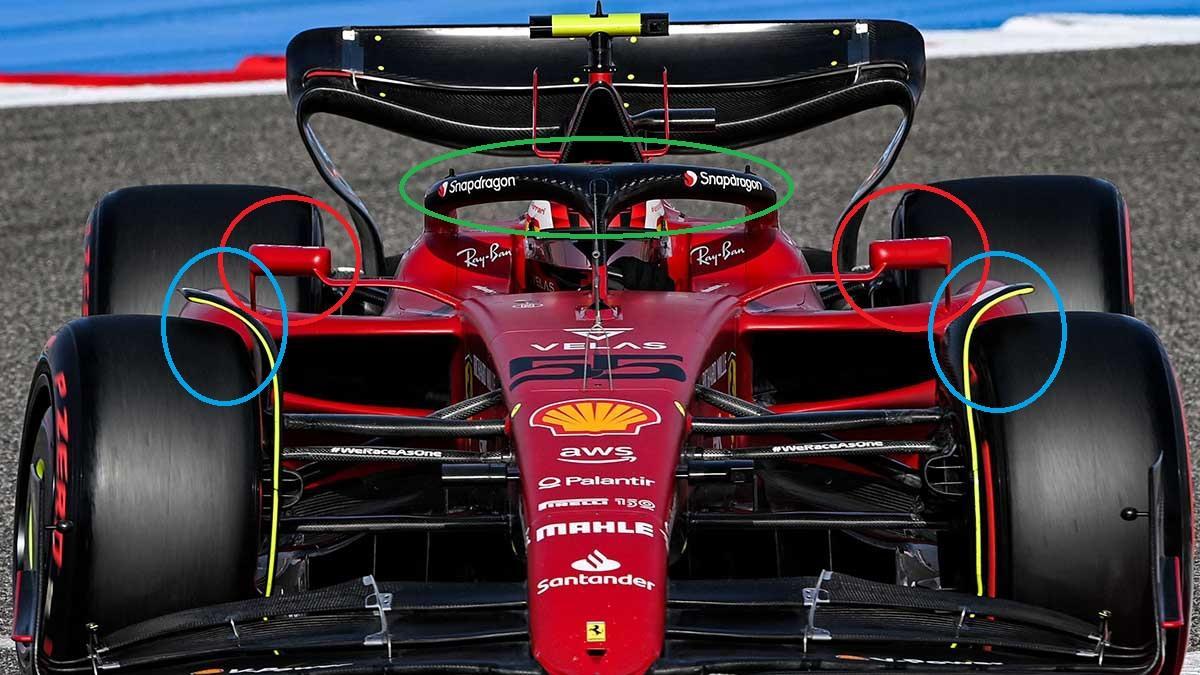 Cambios generales en los coches del Mundial de F1 2022