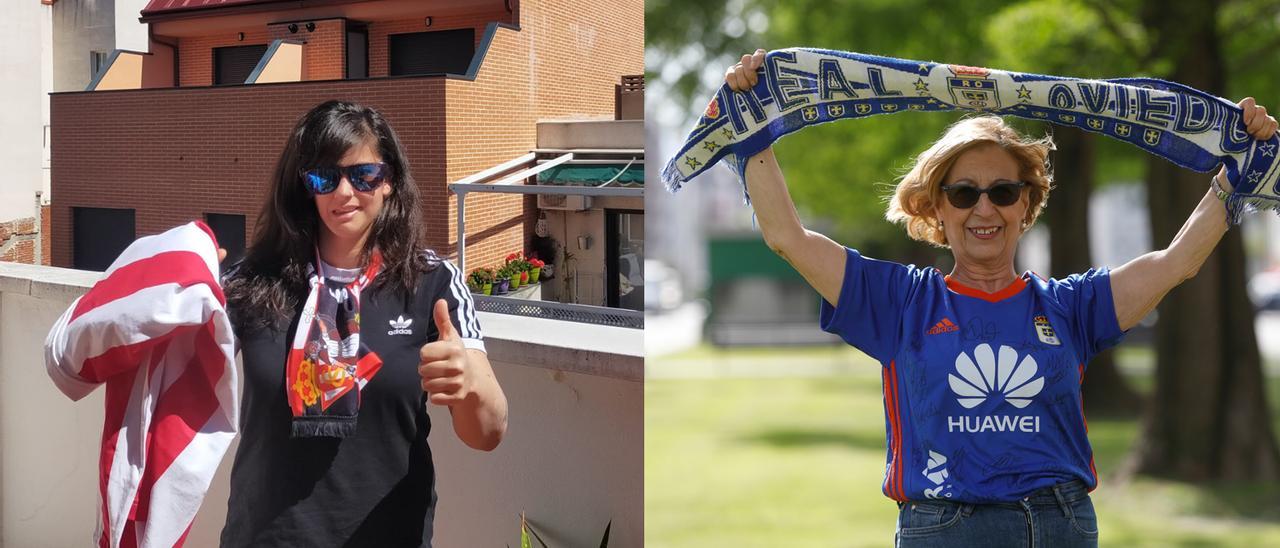 Raquel Agúndez y Ana Isabel Fernández Llaneza