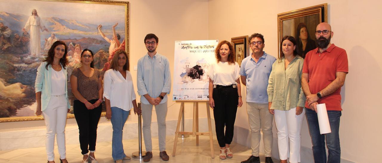 Presentación de la semana de pintura de Montilla.