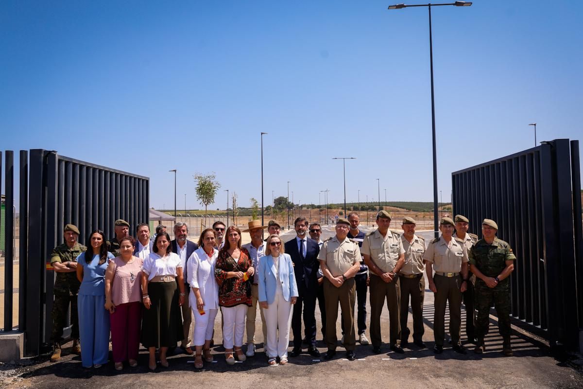 El Ejército recepciona las obras de urbanización de la Base Logística