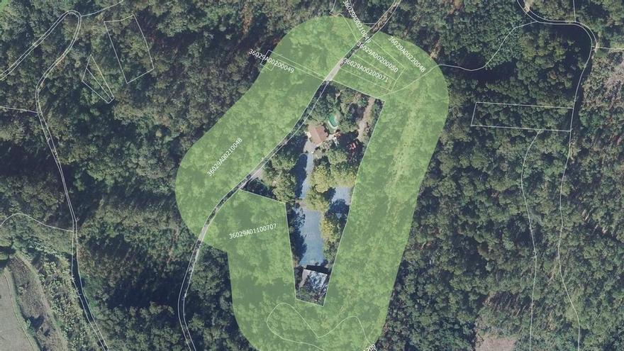 El Concello de Moaña requiere a 239 propietarios la limpieza de sus parcelas en el entorno del área recreativa de O Beque