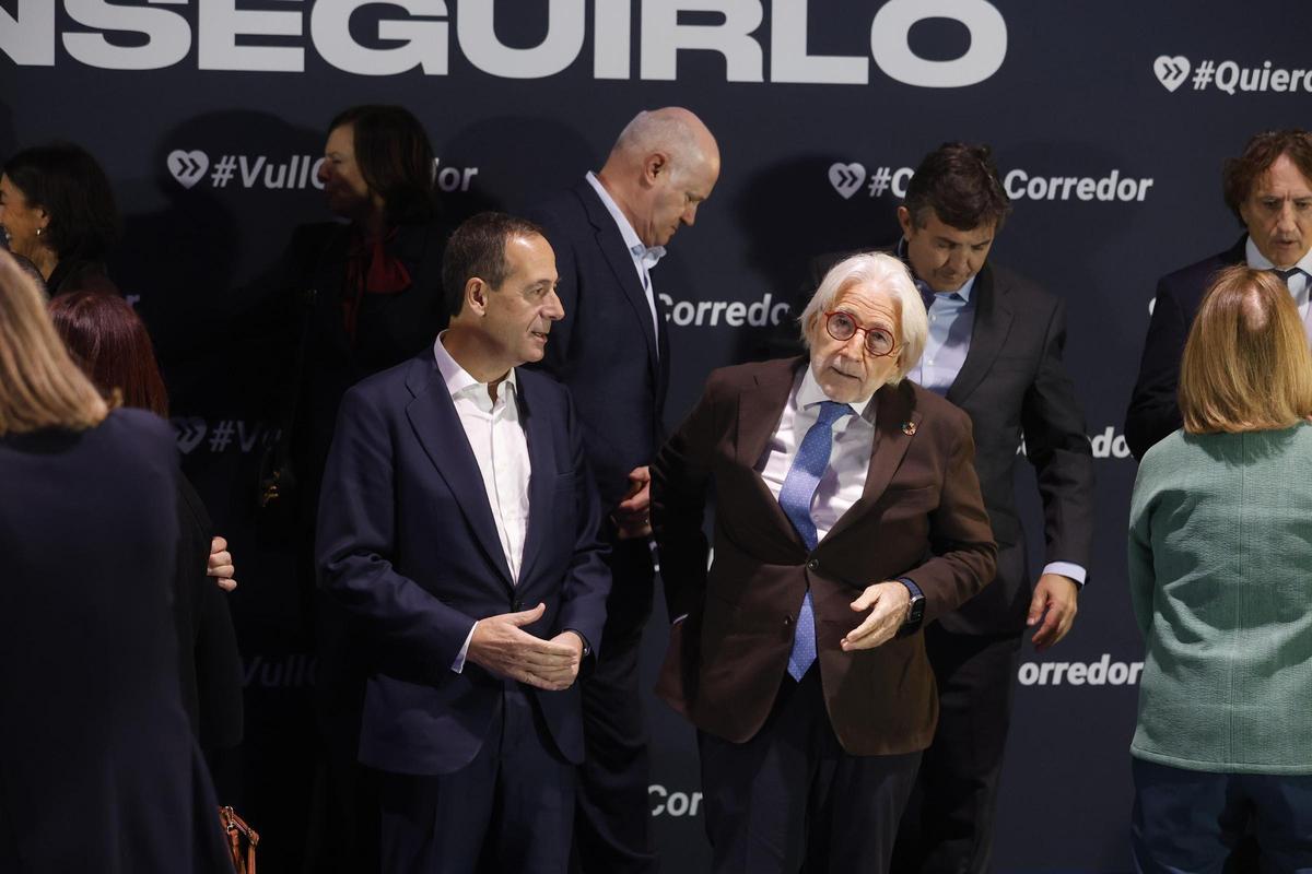 Todos los asistentes al último acto de 'Quiero Corredor'