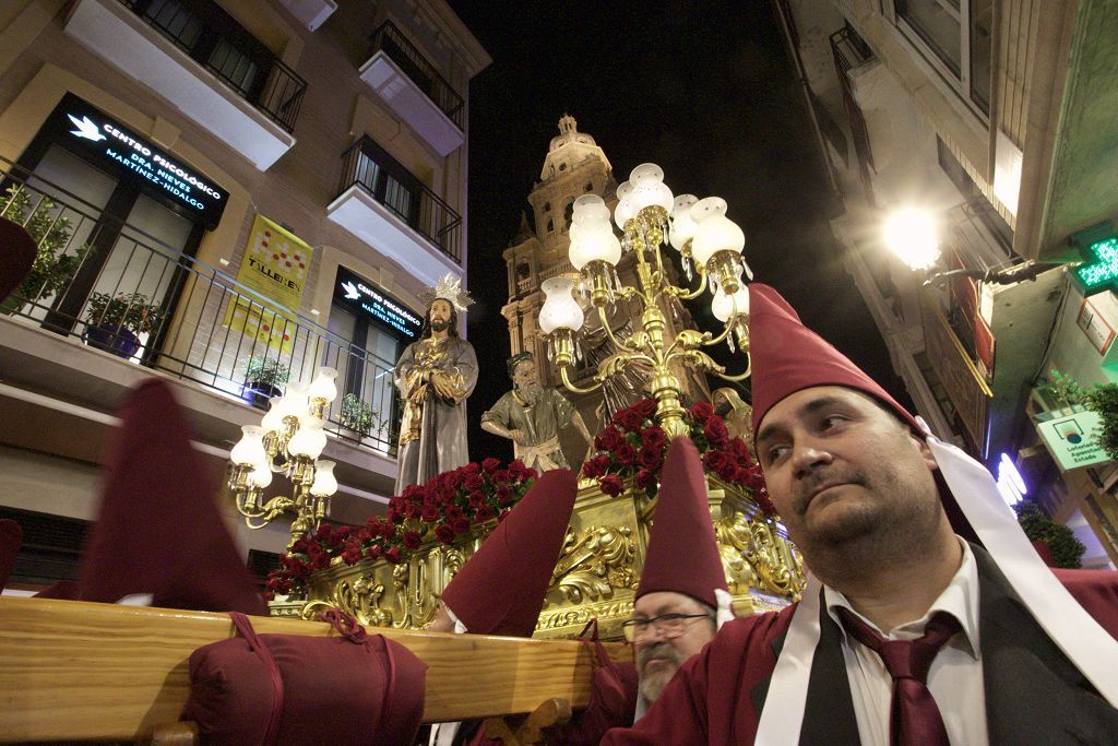 Semana Santa en Murcia: todas las imágenes de la procesión del Cristo del Perdón en Murcia