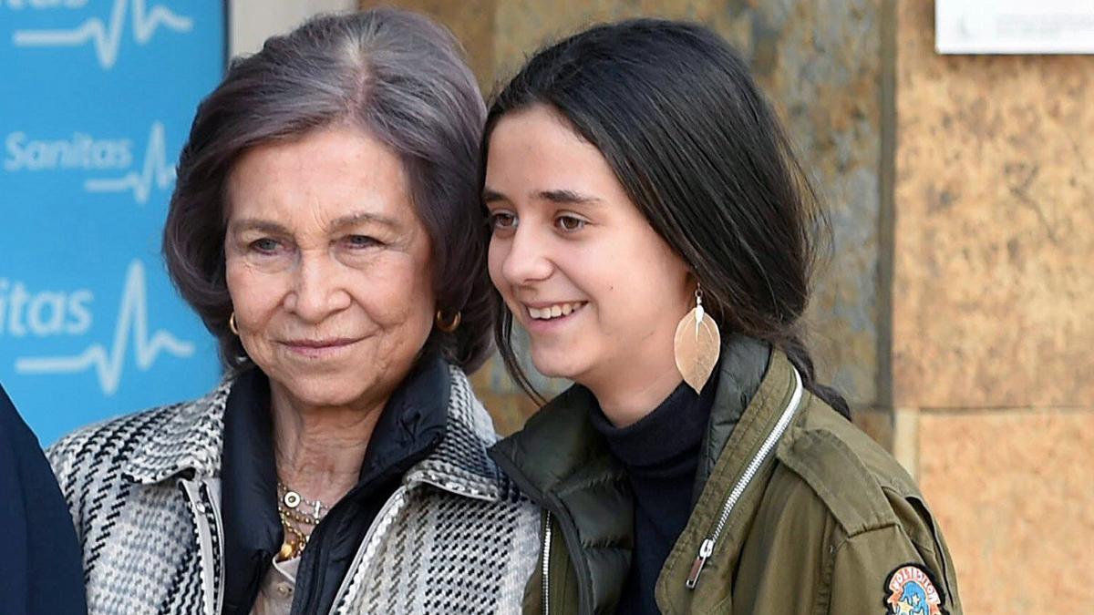 Victoria Federica se muda a vivir a Zarzuela con la reina Sofía